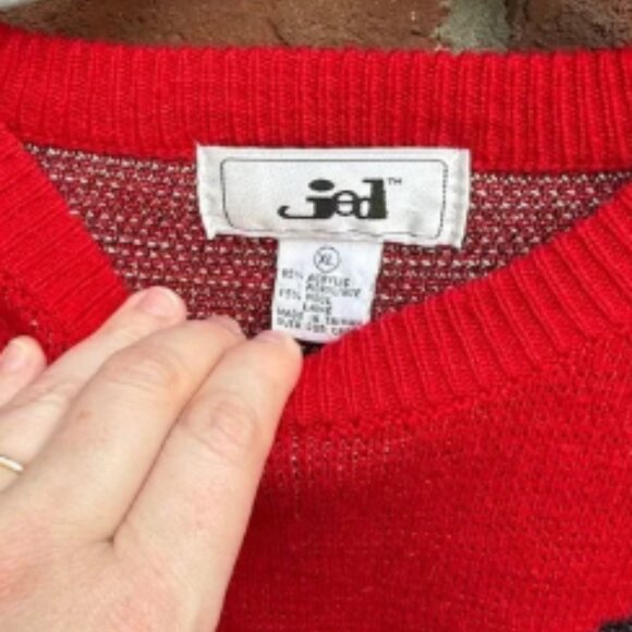 Vintage 90s JED Retro Mickey Mouse Big Face Sweater Size XL Men’s Disney 1988 - Picture 4 of 5